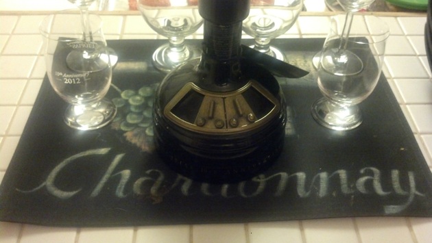 2012 Samuel Adams Utopias on display upon our arrival.