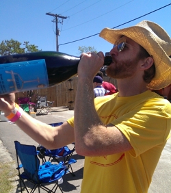 At Hunahpu's Day, you can drink Russian River Supplication directly from a double magnum.